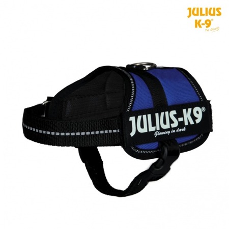 Szelki Julius-K9 dla psa niebieskie